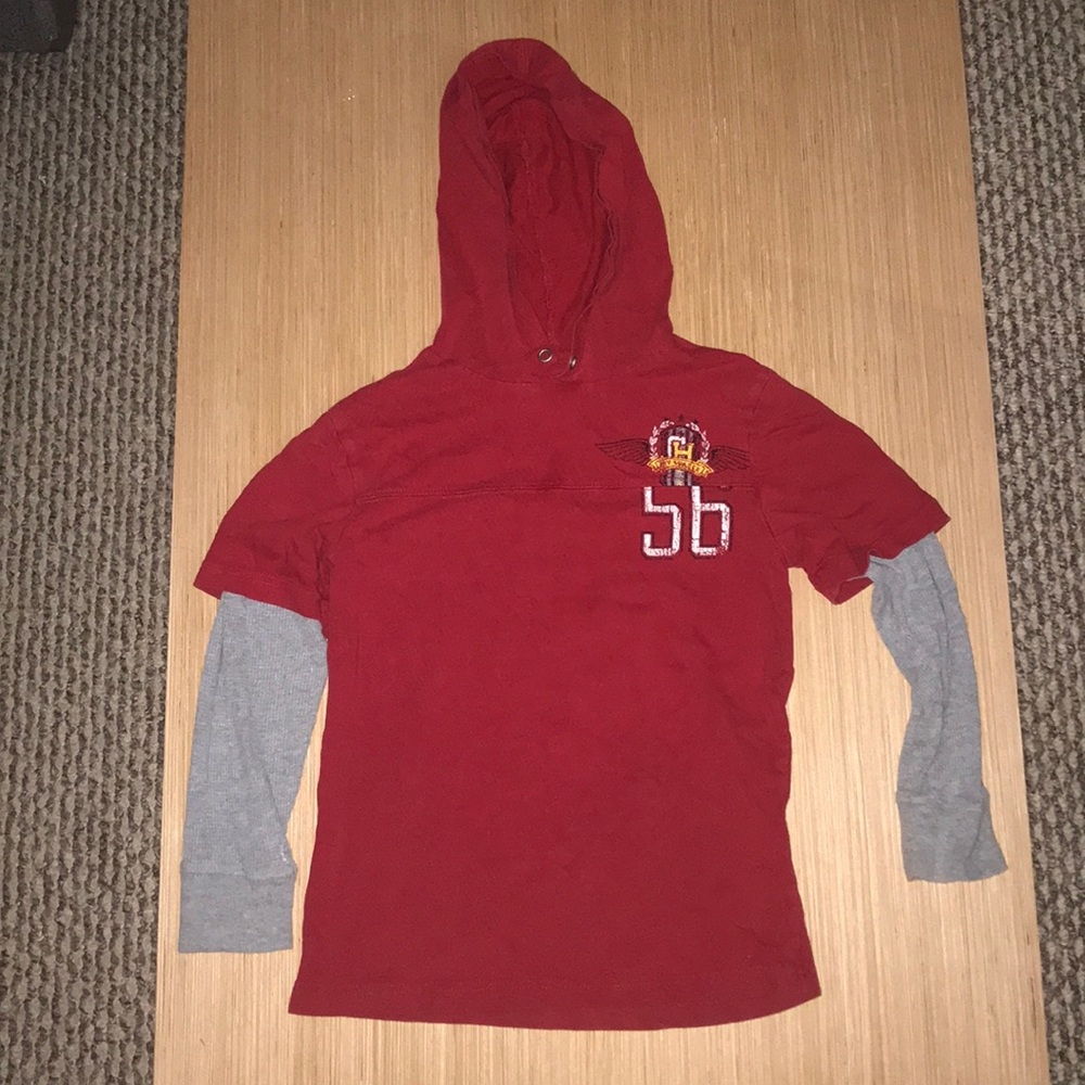 Cherokee Long sleeve hooded shirt